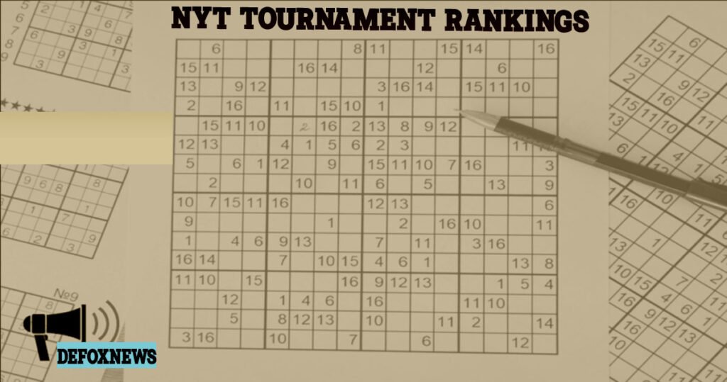 NYT Tournament Rankings